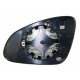 Piastra specchietto termica con vetro lato passeggero - dx