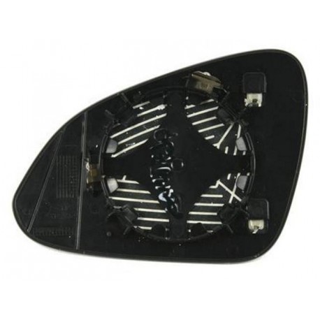 Piastra specchietto termica con vetro lato passeggero - dx