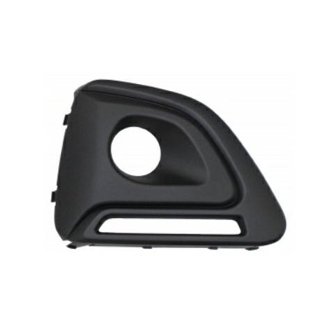 Griglia paraurti anteriore con foro fendinebbia con fori luce diurna dx