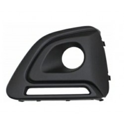 Griglia paraurti anteriore con foro fendinebbia con fori luce diurna sx