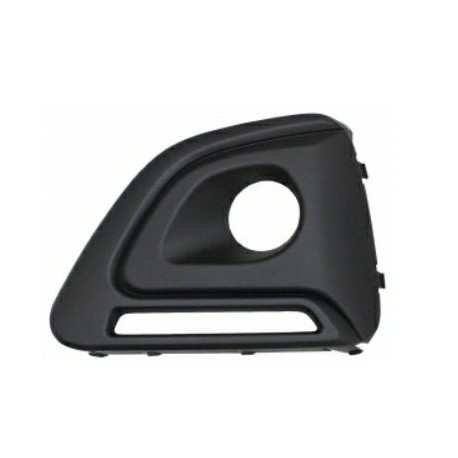 Griglia paraurti anteriore con foro fendinebbia con fori luce diurna sx