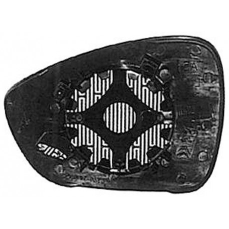 Piastra specchietto termica con vetro lato passeggero - dx