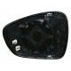 Piastra specchietto termica con vetro lato passeggero - dx