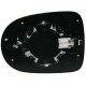 Piastra specchietto termica con vetro lato passeggero - dx