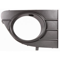 Griglia modanatura paraurti anteriore con foro fendinebbia carbon metal dx