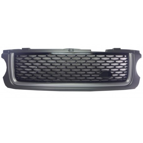 Griglia mascherina radiatore grigia - nera - cromata