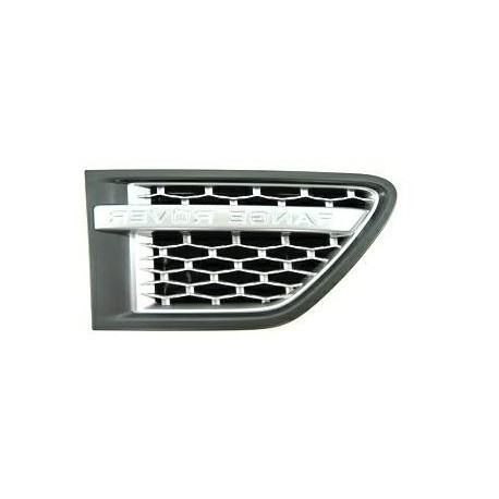 Griglia parafango anteriore grigia dx - nera