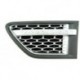 Griglia parafango anteriore grigia sx - nera