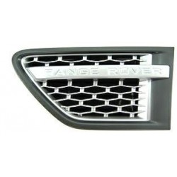 Griglia parafango anteriore grigia sx - nera
