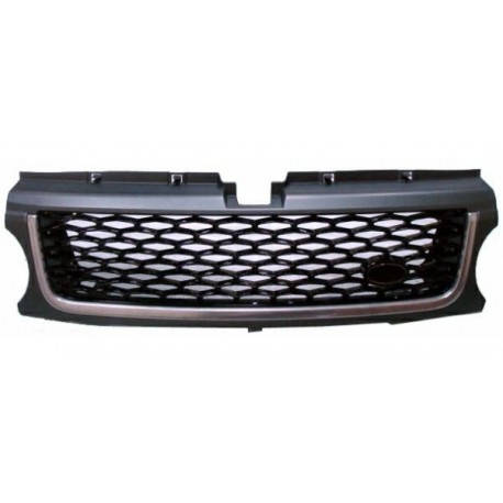 Griglia mascherina radiatore grigia - silver- nera