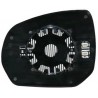 Piastra specchietto termica con vetro lato passeggero - dx