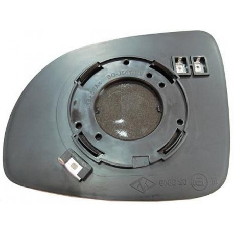 Piastra specchietto termica con vetro lato passeggero - dx