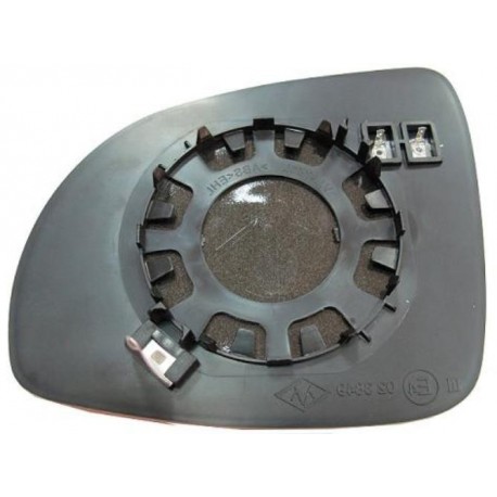 Piastra specchietto termica con vetro lato passeggero - dx