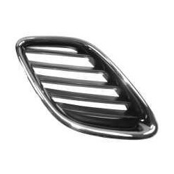 Griglia mascherina radiatore anteriore cromata - nera dx