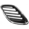 Griglia mascherina radiatore anteriore cromata - nera dx