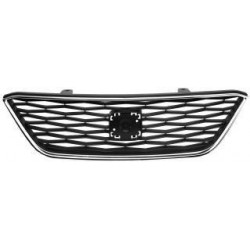 Griglia mascherina radiatore cromata - nera aperta