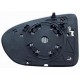 Piastra specchietto termica con vetro lato passeggero - dx