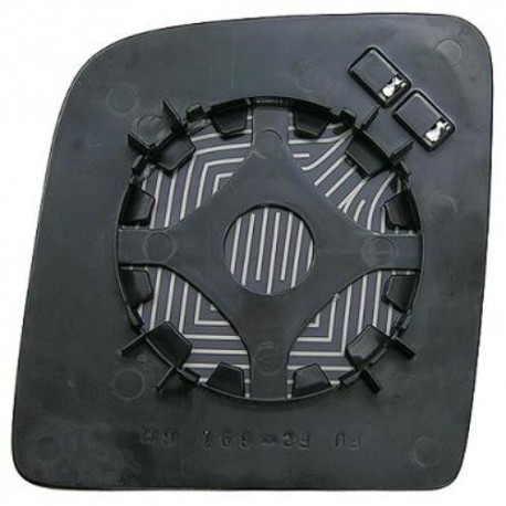 Piastra specchietto termica con vetro lato passeggero - dx