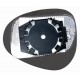 Piastra specchietto termica con vetro lato passeggero - dx