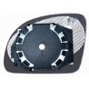 Piastra specchietto termica con vetro lato passeggero - dx