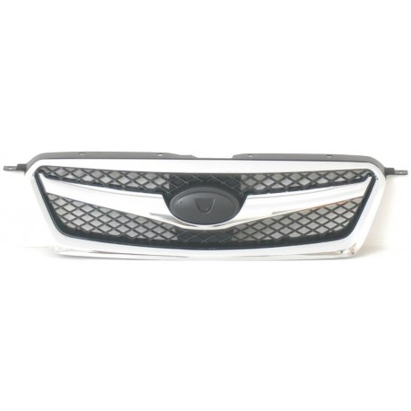 Griglia mascherina radiatore cromata - nera