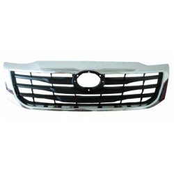 Griglia mascherina radiatore cromata - nera