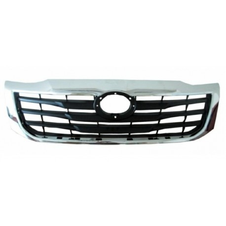 Griglia mascherina radiatore cromata - nera