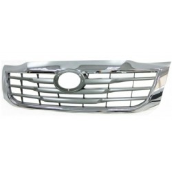 Griglia mascherina radiatore cromata - silver