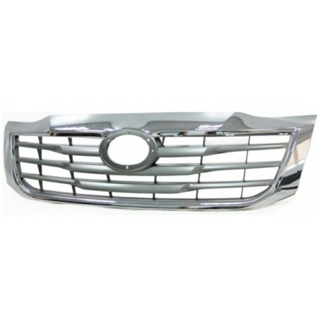 Griglia mascherina radiatore cromata - silver