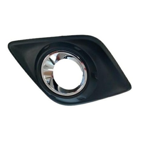 Griglia paraurti anteriore con cornice fendinebbia cromata sx