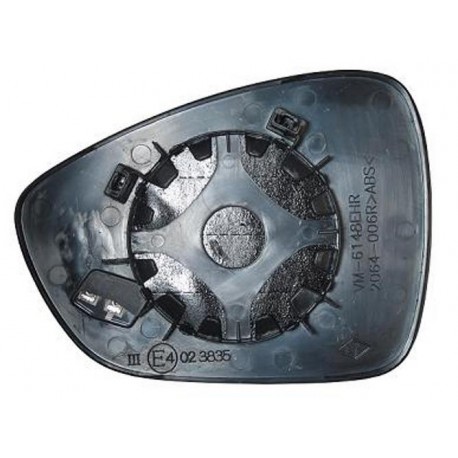 Piastra specchietto termica con vetro lato passeggero - dx