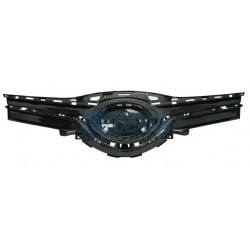 Griglia mascherina radiatore superiore nera lucida