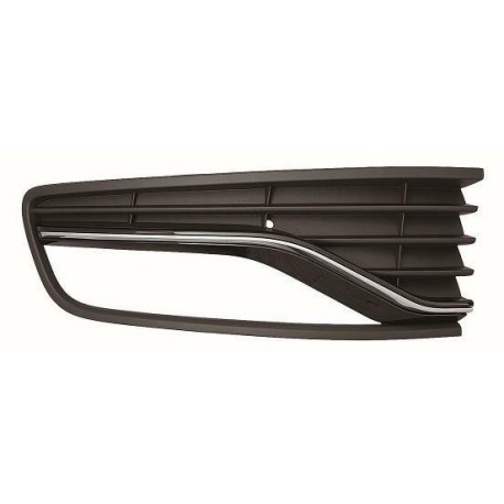 Griglia paraurti anteriore con foro fendinebbia versione Highline sx