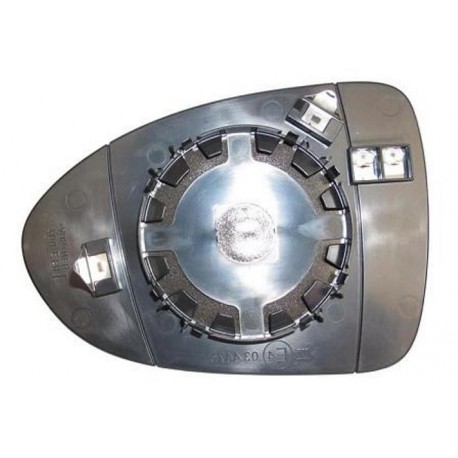 Piastra specchietto termica con vetro lato passeggero - dx