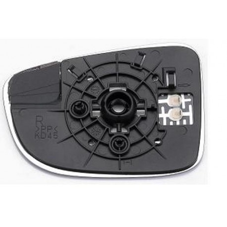 Piastra specchietto termica con vetro lato passeggero - dx