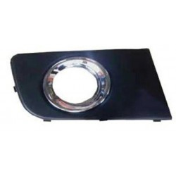 Griglia paraurti anteriore con cornice fendinebbia cromata dx