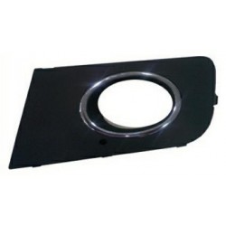 Griglia paraurti anteriore con cornice fendinebbia cromata sx