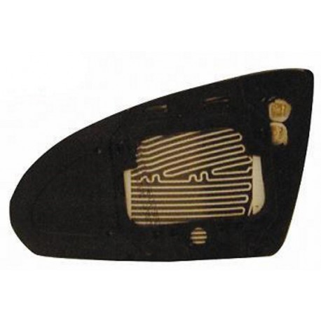 Piastra specchietto termica con vetro lato passeggero - dx