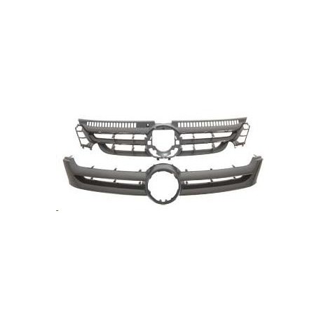 Griglia mascherina radiatore completa verniciabile