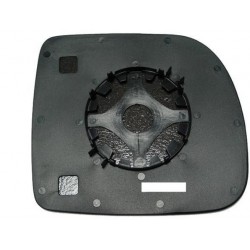 Piastra specchietto termica con vetro piano lato guida - sx