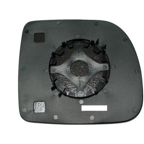 Piastra specchietto termica con vetro piano lato guida - sx