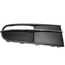 Griglia paraurti anteriore chiusa con profilo cromato sx