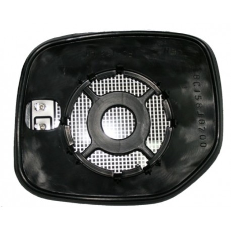 Piastra specchietto termica con vetro piano lato guida - sx