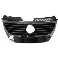 Griglia mascherina radiatore cromata versione fregio 15 cm