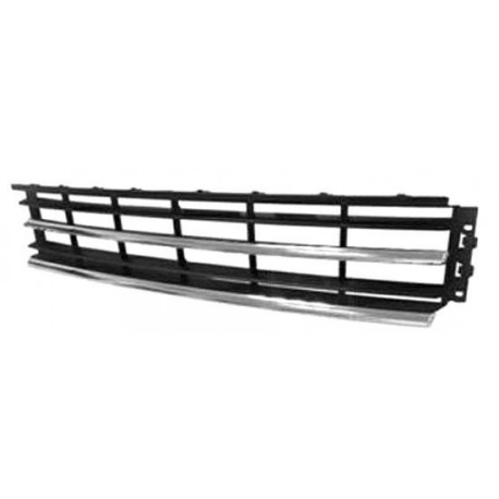 Griglia paraurti anteriore centrale con 2 profili cromati