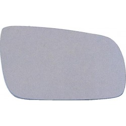 Piastra specchietto termica con vetro piccolo curvo blu lato passeggero - dx