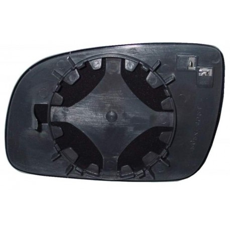 Piastra specchietto termica con vetro piccolo curvo lato passeggero - dx