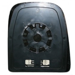 Piastra specchietto termica con vetro superiore attacco originale lato guida - sx