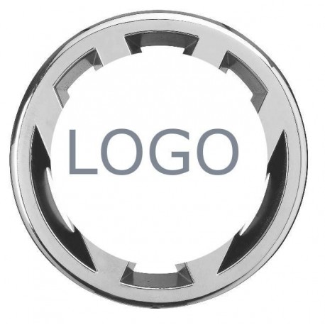 Fregio logo stemma anteriore cromato