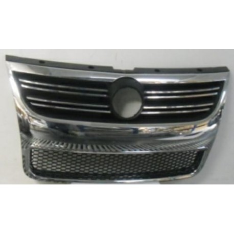 Griglia mascherina radiatore cromata - nera